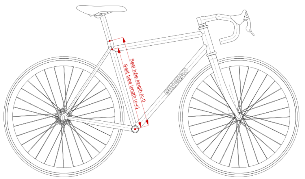 bike geometry: seat tube length