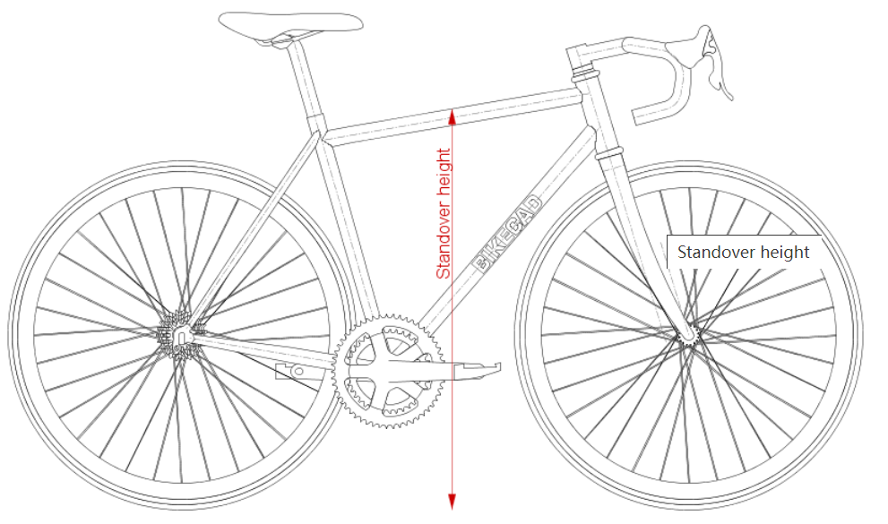 bike geometry: standover height