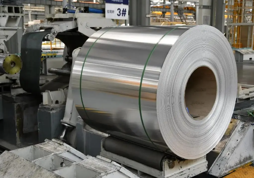 Pure aluminium can be easily made into aluminium coils