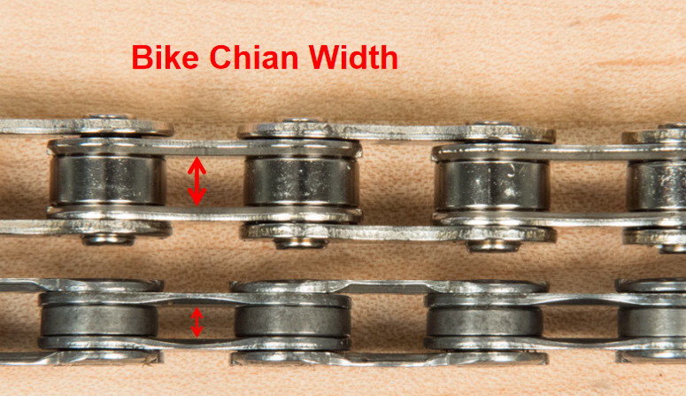 chain width